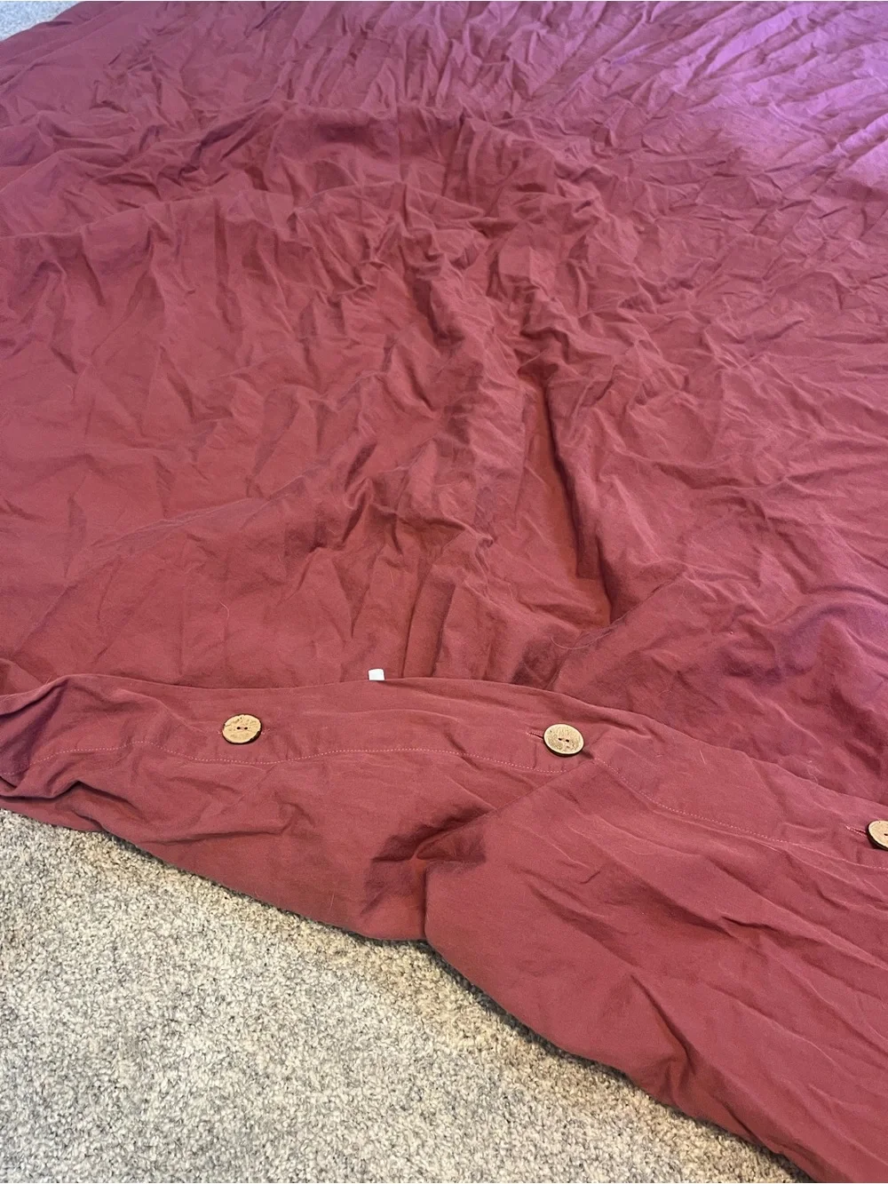 Full Size Dusty Rose Duvet Cover